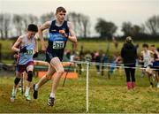 8 March 2025; Ben Naughton of St Brigids College Loughrea competes in the Junior Boys 3,500m during the 123.ie All Ireland Schools Cross Country Championships at Galway Racecourse in Ballybrit, Galway. Photo by Tom Beary/Sportsfile