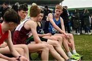 8 March 2025; Darragh Whelann of Castletroy College after the Junior Boys 3,500m during the 123.ie All Ireland Schools Cross Country Championships at Galway Racecourse in Ballybrit, Galway. Photo by Tom Beary/Sportsfile