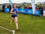 8 March 2025; Olivia Ryan of Ratoath College competes in the Intermediate Girls 3,500m during the 123.ie All Ireland Schools Cross Country Championships at Galway Racecourse in Ballybrit, Galway. Photo by Tom Beary/Sportsfile