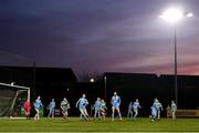 9 March 2025; A general view of match action during the EA SPORTS LOI Academy Womens U19 League match between Shamrock Rovers and DLR Waves at Roadstone Academy in Dublin. Photo by Thomas Flinkow/Sportsfile