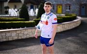 10 March 2025; Mícheál Bannigan of Monaghan poses for a portrait before a media conference at Bective Stud in Balgil, Navan, Meath, ahead of the upcoming Allianz Football League Division 2 match between Meath and Monaghan on Sunday, March 16th. Photo by Piaras Ó Mídheach/Sportsfile