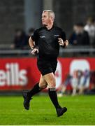 8 March 2025; Referee Colm McDonald during the Allianz Hurling League Division 1B match between Dublin and Carlow at Parnell Park in Dublin. Photo by Stephen Marken/Sportsfile