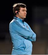 8 March 2025; Dublin manager Niall Ó Ceallacháin during the Allianz Hurling League Division 1B match between Dublin and Carlow at Parnell Park in Dublin. Photo by Stephen Marken/Sportsfile