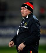 8 March 2025; Carlow manager Tom Mullally during the Allianz Hurling League Division 1B match between Dublin and Carlow at Parnell Park in Dublin. Photo by Stephen Marken/Sportsfile