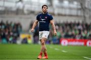 8 March 2025; Antoine Dupont of France during the Guinness Six Nations Rugby Championship match between Ireland and France at the Aviva Stadium in Dublin. Photo by David Fitzgerald/Sportsfile