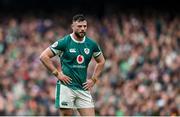 8 March 2025; Robbie Henshaw of Ireland during the Guinness Six Nations Rugby Championship match between Ireland and France at the Aviva Stadium in Dublin. Photo by David Fitzgerald/Sportsfile