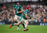 8 March 2025; Josh van der Flier of Ireland during the Guinness Six Nations Rugby Championship match between Ireland and France at the Aviva Stadium in Dublin. Photo by David Fitzgerald/Sportsfile