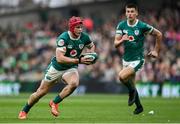 8 March 2025; Josh van der Flier of Ireland during the Guinness Six Nations Rugby Championship match between Ireland and France at the Aviva Stadium in Dublin. Photo by David Fitzgerald/Sportsfile