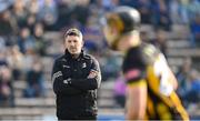 9 March 2025; Kilkenny manager Derek Lyng before the Allianz Hurling League Division 1A match between Kilkenny and Tipperary at UPMC Nowlan Park in Kilkenny. Photo by Stephen McCarthy/Sportsfile