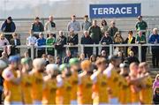 9 March 2025; A general view of the terrace before the Allianz Hurling League Division 1B match between Antrim and Laois at Corrigan Park in Belfast. Photo by Ramsey Cardy/Sportsfile