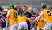 9 March 2025; Referee Michael Kennedy during the Allianz Hurling League Division 1B match between Antrim and Laois at Corrigan Park in Belfast. Photo by Ramsey Cardy/Sportsfile