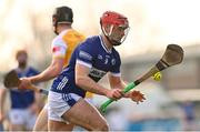 9 March 2025; David Dooley of Laois during the Allianz Hurling League Division 1B match between Antrim and Laois at Corrigan Park in Belfast. Photo by Ramsey Cardy/Sportsfile