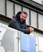 11 March 2025; British and Irish Lions head coach Andy Farrell during the Bank of Ireland Leinster Rugby Boys Schools Junior Cup semi-final match between Blackrock College and St Vincent's Castleknock College at Energia Park in Dublin. Photo by Shauna Clinton/Sportsfile