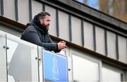 11 March 2025; British and Irish Lions head coach Andy Farrell during the Bank of Ireland Leinster Rugby Boys Schools Junior Cup semi-final match between Blackrock College and St Vincent's Castleknock College at Energia Park in Dublin. Photo by Shauna Clinton/Sportsfile