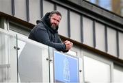 11 March 2025; British and Irish Lions head coach Andy Farrell during the Bank of Ireland Leinster Rugby Boys Schools Junior Cup semi-final match between Blackrock College and St Vincent's Castleknock College at Energia Park in Dublin. Photo by Shauna Clinton/Sportsfile