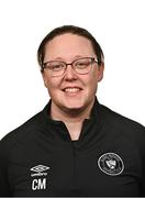 11 March 2025; Athletic Therapist Ciara Mulrooney during a Sligo Rovers squad portraits session at The Showgrounds in Sligo. Photo by Tyler Miller/Sportsfile