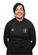 11 March 2025; Coaching support officer Orna O'Dowd during a Sligo Rovers squad portraits session at The Showgrounds in Sligo. Photo by Tyler Miller/Sportsfile