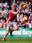 9 March 2025; Brian Hayes of Cork scores his side's third goal during the Allianz Hurling League Division 1A match between Clare and Cork at Zimmer Biomet Páirc Chíosóg in Ennis, Clare. Photo by Piaras Ó Mídheach/Sportsfile