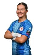 11 March 2025; Goalkeeper Amber Hardy during a Sligo Rovers squad portraits session at The Showgrounds in Sligo. Photo by Tyler Miller/Sportsfile