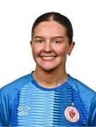 11 March 2025; Goalkeeper Amber Hardy during a Sligo Rovers squad portraits session at The Showgrounds in Sligo. Photo by Tyler Miller/Sportsfile