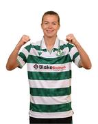 12 March 2025; Shamrock Rovers new signing Ruesha Littlejohn poses for a portrait during her unveiling at Tallaght Stadium in Dublin. Photo by Stephen McCarthy/Sportsfile