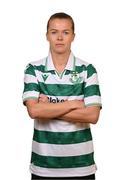 12 March 2025; Shamrock Rovers new signing Ruesha Littlejohn poses for a portrait during her unveiling at Tallaght Stadium in Dublin. Photo by Stephen McCarthy/Sportsfile