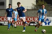 12 March 2025; Rees Dowling of Blackrock College during the FAI Schools Dr Tony O'Neill Senior National Cup final match between Blackrock College and Rice College at Athlone Town Stadium in Athlone, Westmeath. Photo by Matt Browne/Sportsfile