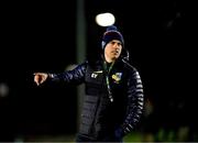 13 March 2025; UCD head coach Emmet MacMahon before the annual men’s Rugby Colours match between Dublin University and UCD at UCD Bowl in Dublin. Photo by Sam Barnes/Sportsfile