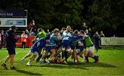 11 March 2025; A general view of a maul during a Leinster Rugby open training session at St Mary's RFC on Templeville Road in Dublin. Photo by Brendan Moran/Sportsfile