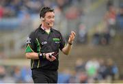 6 October 2013; Referee Paddy Neilan. Roscommon County Senior Club Football Championship Final, St Brigid's v Western Gaels, Dr. Hyde Park, Roscommon. Picture credit: Pat Murphy / SPORTSFILE