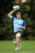 7 October 2013; Leinster's Jamie Heaslip during squad training ahead of their Heineken Cup 2013/14, Pool 1, Round 1, game against Ospreys on Saturday. Leinster Rugby Squad Training & Press Briefing, Rosemount, UCD, Belfield, Dublin. Picture credit: Stephen McCarthy / SPORTSFILE