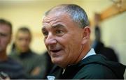 7 October 2013; Republic of Ireland interim manager Noel King during a management and player update ahead of their 2014 FIFA World Cup Qualifier, Group C, game against Germany on Friday. Republic of Ireland Management and Player Update, Gannon Park, Malahide, Co. Dublin. Picture credit: David Maher / SPORTSFILE