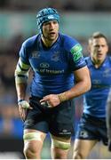 12 October 2013; Kevin McLaughlin, Leinster. Heineken Cup 2013/14, Pool 1, Round 1, Ospreys v Leinster, Liberty Stadium, Swansea, Wales. Picture credit: Stephen McCarthy / SPORTSFILE