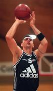 14 November 1998; Mike Trimmer of Killester during the ESB Superleague Basketball match between Dublin Bay Vikings and Killester at the National Basketball Arena in Tallaght, Dublin. Photo By Brendan Moran/Sportsfile.