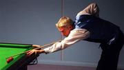 16 December 1998; Quinten Hann competing during Day 3 of the Irish Open Snooker at the National Basketball Arena in Tallaght, Dublin. Photo by Brendan Moran/Sportsfile