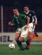 18 November 1998; Roy Keane of Republic of Ireland in action against Dejan Stankovi? of Yugoslavia during the UEFA Euro 2000 Group 8 Qualifier between Yugoslavia and Republic of Ireland at the Red Star Stadium, in Belgrade, Yugoslavia. Photo by David Maher/Sportsfile