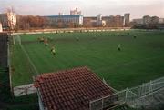 17 November 1998; A general view during a Republic of Ireland Training Session at Radnitchi Stadium in Belgrade, Yugoslavia. Photo By Brendan Moran/Sportsfile.