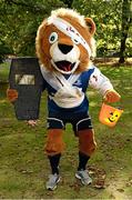 16 October 2013; Leo The Lion was preparing for the Leinster Rugby Halloween Thriller, which takes place Saturday, 26th of October in the RDS, when Leinster take on Connacht. Leinster has an eerie evening planned from 5pm with fancy dress competitions for adults and children, a House of Horrors and plenty of fun and prize giveaways and games ahead of the match which kicks off at 6.45pm.   Adult tickets are priced at €30, children’s tickets €10 and a family of four can attend for €70. For more information or to purchase tickets please log on to www.leinsterrugby.ie. Leinster Rugby Head Office, UCD, Belfield, Dublin. Picture credit: Stephen McCarthy / SPORTSFILE