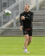 17 October 2013; Darren Cave, Ulster, during squad training ahead of their Heineken Cup 2013/14, Pool 5, Round 2, game against Montpellier on Saturday. Ulster Rugby Squad Training, Ravenhill Park, Befast Co. Antrim Picture credit: Oliver McVeigh / SPORTSFILE