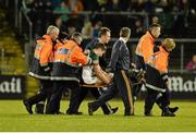 19 October 2013; Aidan Walsh, Ireland, is taken off the field in a stretcher after recieving and injury. International Rules, First Test, Ireland v Australia, Kingspan Breffni Park, Cavan. Picture credit: Barry Cregg / SPORTSFILE