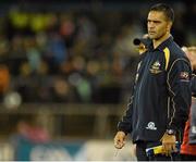 19 October 2013; Australia manager Michael O'Loughlin during the game. International Rules, First Test, Ireland v Australia, Kingspan Breffni Park, Cavan. Picture credit: Barry Cregg / SPORTSFILE