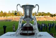 19 October 2013; General view of the Cormac McAnallen cup. International Rules, First Test, Ireland v Australia, Kingspan Breffni Park, Cavan. Picture credit: Oliver McVeigh / SPORTSFILE