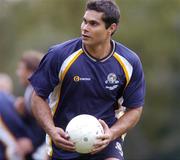 12 October 2004; Mal Michael, Australian International Rules team, in action during training. Herbert Park, Dublin. Picture credit; Matt Browne / SPORTSFILE