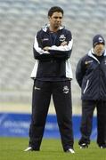 15 October 2004; Austrlian manager Gary Lyons watches on during Australia International Rules team training. Croke Park, Dublin. Picture credit; Brian Lawless / SPORTSFILE
