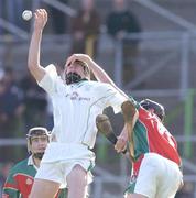 17 October 2004; Martin Comerford, O'Loughlin Gaels, in action against Jackie Tyrrell, left, and James Stephens. Kilkenny Senior Hurling Semi-Final, James Stephens v O'Loughlin Gaels, Nowlan Park, Kilkenny. Picture credit; David Maher / SPORTSFILE