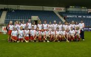 14 October 2004; USA Squad. International Camogie Competition, USA v Britain, Parnell Park, Dublin. Picture credit; Damien Eagers / SPORTSFILE