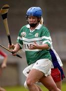 14 October 2004; Emma Linnane, Britain. International Camogie Competition, USA v Britain, Parnell Park, Dublin. Picture credit; Damien Eagers / SPORTSFILE