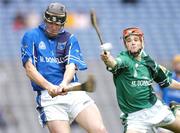 24 October 2004; Niall Gilligan, Munster, in action against Tommy Walsh, Leinster. Martin Donnelly and Co. Interprovincial Hurling Championship Semi-Final, Leinster v Munster, Croke Park, Dublin. Picture credit; Brendan Moran / SPORTSFILE