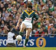 24 October 2004; Sean Og O hAilpin, Ireland. Coca Cola International Rules Series 2004, Second Test, Ireland v Australia, Croke Park, Dublin. Picture credit; Brendan Moran / SPORTSFILE *** Local Caption *** Any photograph taken by SPORTSFILE during, or in connection with, the 2004 Coca Cola International Rules Series which displays GAA logos or contains an image or part of an image of any GAA intellectual property, or, which contains images of a GAA player/players in their playing uniforms, may only be used for editorial and non-advertising purposes.  Use of photographs for advertising, as posters or for purchase separately is strictly prohibited unless prior written approval has been obtained from the Gaelic Athletic Association.