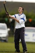 16 October 2004; Stuart MacIntosh, Scotland goalkeeper. U21 Hurling Shinty International, Ireland v Scotland, Rathoath GAA Club, Phairc Sean Eiffe, Co. Meath. Picture credit; Damien Eagers / SPORTSFILE